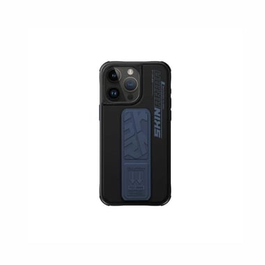 Skinarma Iphone 15 Pro Back Cover Mobile Case With Stand,Blue