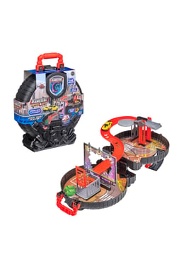 Teamsterz Vehicle & Track Set Car,3 Years And Above,Multicolor