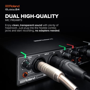 Roland Audio Interface,Black