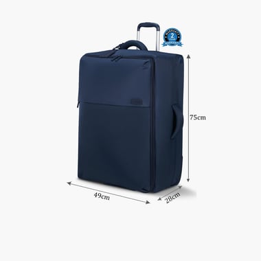 Lipault Check-In Luggage Large (28"),1 Piece,Black