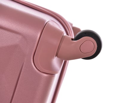 Track Luggage Set Of 4 (12"/20"/24"/28"),4 Pieces,Pink