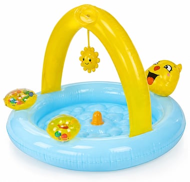 Bestway Play Center Pool 102 Cm×94 Cm×76 Cm,1 Person,Multicolor