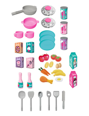 Barbie Kitchen Playset,3 Years And Above,Multicolor