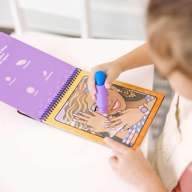 Melissa & Doug Paint With Water Unisex Melissa & Doug Cosmetics & Fashion Activity Set,3 Years And Above