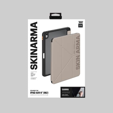 Skinarma Ipad Air 11 (6th Gen) Cover With Stand,Beige