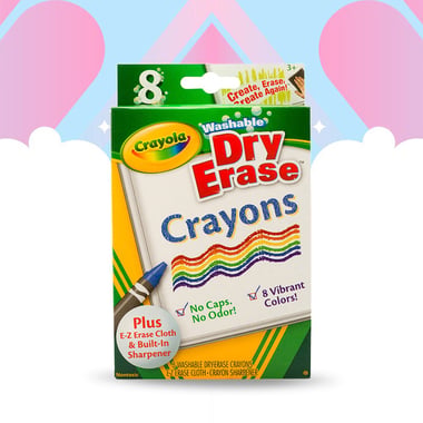 Crayola Wax Crayon,Assorted Color