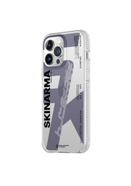 Skinarma Iphone 14 Pro Max Back Cover Mobile Case,Purple
