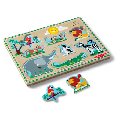 ميليسا آند دوج SMD6074882,Zoo Animals,ألغاز بأوتاد,9,انجليزي,من سنتين فأكثر