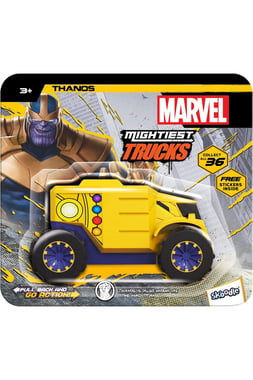 Marvel Diecast Pull-Back Model Car,3 Years And Above,Multicolor
