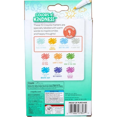 Crayola Color Marker (Washable),Assorted Color
