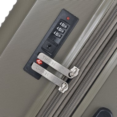 Track Luggage Set Of 4 (12"/20"/24"/28"),4 Pieces,Grey