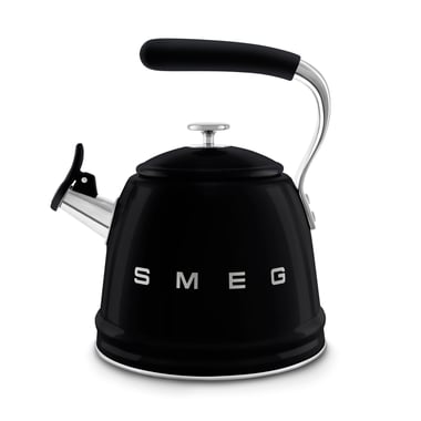 Smeg Whistling Kettle 2.3 L,,Black