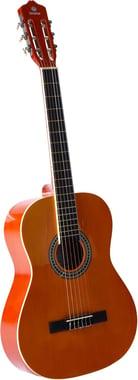 Unistar Classical Guitar Beginner,Right-Handed,6,All Ages,Brown