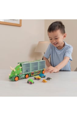 Teamsterz Vehicle & Track Set Truck,3 Years And Above,Multicolor