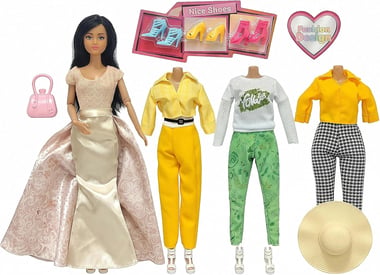 Fulla Fashion Doll,Girls,Multicolor