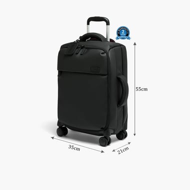 Lipault Cabin Luggage (20"),1 Piece,Black