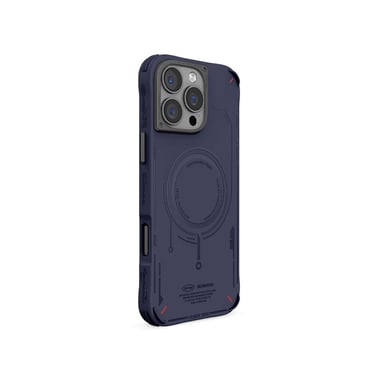 Skinarma Iphone 16 Pro Back Cover Mobile Case,Blue (Navy)