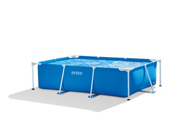 Intex Framed Pool 220 Cm×150 Cm×60 Cm,3 Person,Blue