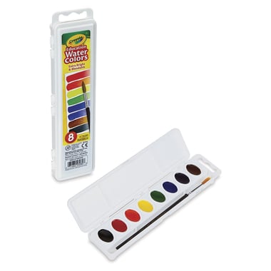 Crayola Watercolor,Assorted Color