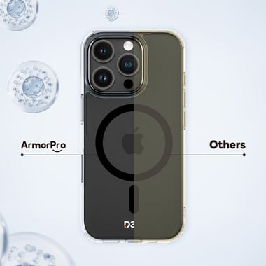 آرمربرو iPhone 16 Pro Max,غطاء خلفي للهاتف الذكي مع ماغ سيف,شفاف