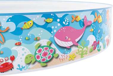 Intex Ring Pool 152.00 Cm×152.00 Cm×25.00 Cm,2 Person,Multicolor