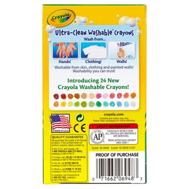 Crayola Wax Crayon,Assorted Color
