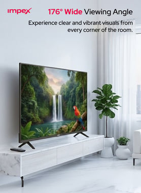 Impex 55" Smart Tv,4k Qled,60 Hz,Black,Wios55q