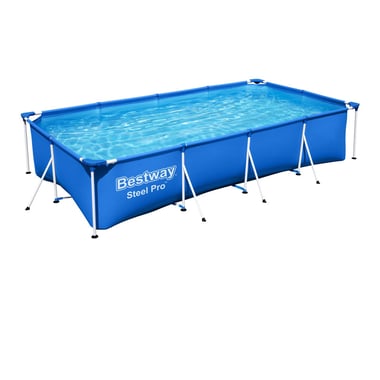 Bestway Framed Pool 400 Cm×211 Cm×81 Cm,4 Person,Blue