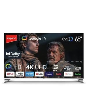 Impex 65" Smart Tv,4k Qled,120 Hz (Dlg),Black,65s4qlc2r120