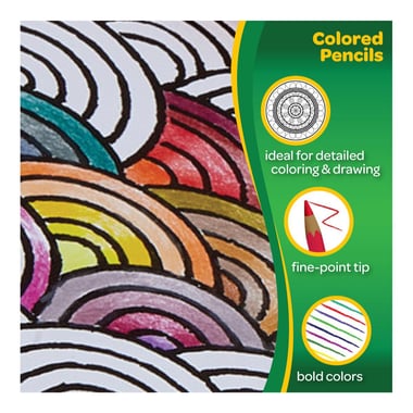 Crayola Color Pencil,Assorted Color