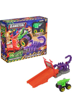 Teamsterz Vehicle & Track Set Monster Truck,3 Years And Above,Multicolor