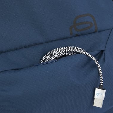 Piquadro Casual Backpack (16"),For 14" (Device),Unisex,Blue