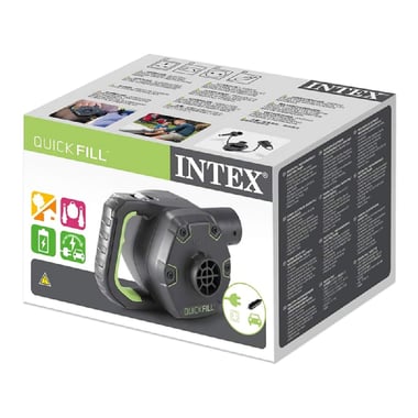 Intex Inflatables Electric Air Pump,Black