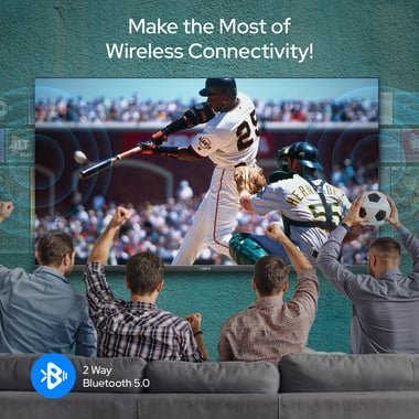 امبيكس 75 بوصة تلفزيون ذكي,دقة 4 كيه ليد,60 Hz,اسود,Impex Fiesta 75" 4 K Ultra HD Smart LED TV