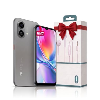 Zte,64 Gb,2 Gb Ram,Silver Grey,4g Lte,Unisoc 9863a1