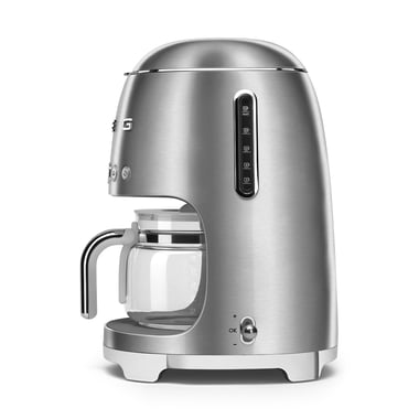 Smeg Drip Coffee Machine,1.4 L,Black/Silver