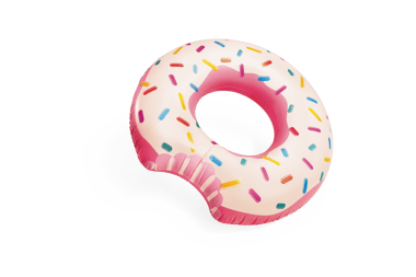 Intex Pool Float Ring 3 Years And Above,Multicolor