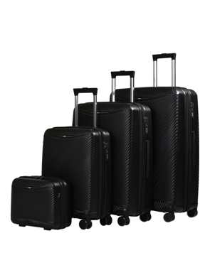 Magellan Luggage Set Of 4 (14"/20"/24"/28"),4 Pieces,Black
