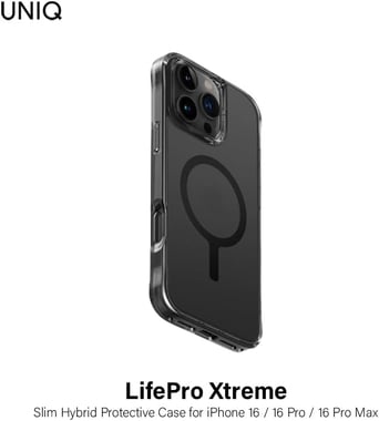 يونيك iPhone 16 Pro Max,غطاء خلفي للهاتف الذكي,دخاني