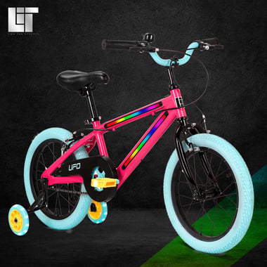 Lit Ufo Kids Bike,Unisex,Multicolor