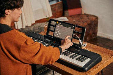 Casio 61 Keys Digital Piano,Beginner,All Ages,Black