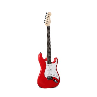 Unistar Acoustic Guitar Beginner,Right-Handed,6,Adults,Red