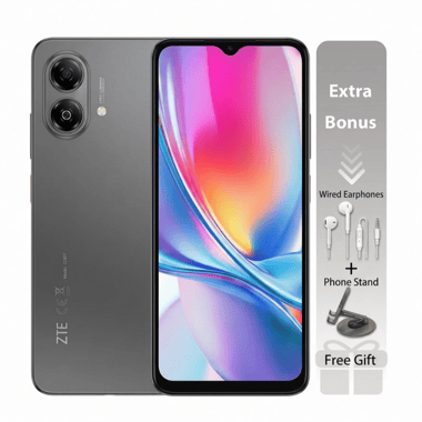 زد تي اي,64 جيجابايت,2 جيجابايت رام,رمادي فضي 4G LTE,9863 يونيسوكA1