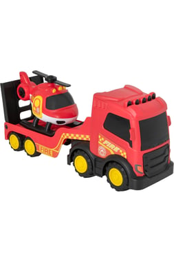 Teamsterz Vehicle & Track Set Fire Truck,1 Year And Above,Multicolor