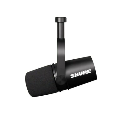 شور MV7X,USB-C / XLR,ميكروفون ديناميكي,أسود