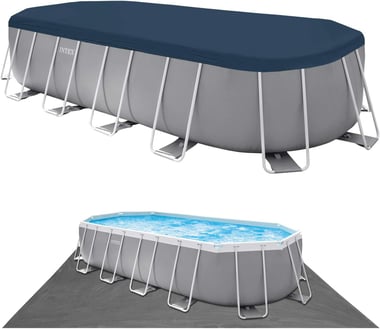 Intex Framed Pool 610.00 Cm×122.00 Cm×305.00 Cm,8 Person,Multicolor