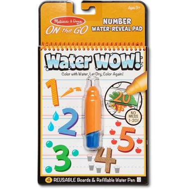 Melissa & Doug Paint With Water Unisex Melissa & Doug Math Learning Activity Set,3 Years And Above