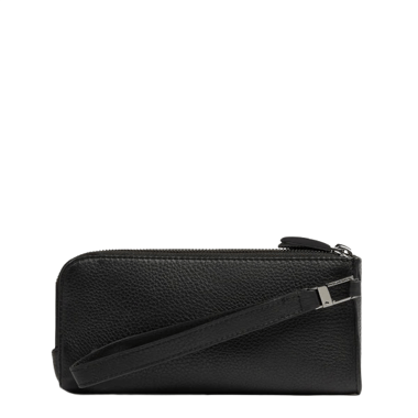 Piquadro Ac7037mos Zip Wallet,Black