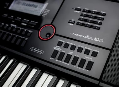 كاسيو CT-X3000 61 مفتاح بيانو رقمي, متقدم, لجميع الاعمار,أسود