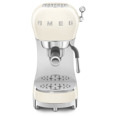 Smeg Espresso Machine,1.1 L,Cream